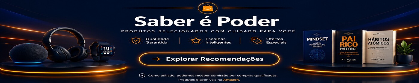 Loja Oficial Amazon Saber é Poder